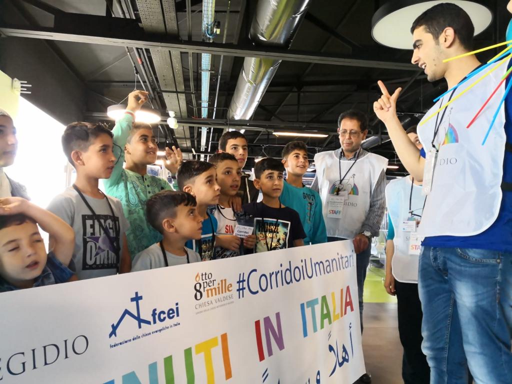 Fare bene il bene è possibile! Commozione e speranza per il futuro sono i doni portati dai profughi arrivati con i #corridoiumanitari oggi in Italia